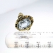 Retro Ornate 6ct Oval Aquamarine Ring 14k