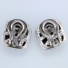 Stunning Estate PavÃ© Diamond David Yurman Sterling Silver Earrings